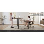 Γραφείο - Eureka Ergonomic ERK-EDI-FS-WN 141 2x177 8x121 9 εκ c499936