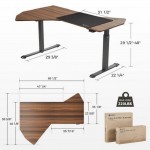 Γραφείο - Eureka Ergonomic ERK-EDI-FS-WN 141 2x177 8x121 9 εκ c499936
