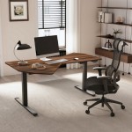 Γραφείο - Eureka Ergonomic ERK-EDI-FS-WN 141 2x177 8x121 9 εκ c499936