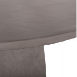 ΤΡΑΠΕΖΙ ΤΡΑΠΕΖΑΡΙΑΣ ΣΤΡΟΓΓΥΛΟ SEPPO HM18154 03 FIBER CEMENT ΣΕ ΓΚΡΙ--Φ119 5x75 5Υεκ c499940