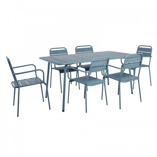 BRIO Slat Set Τραπεζαρία Κήπου -Βεράντας 6 1 Μέταλλο Βαφή Sandy Blue 5415C c499949
