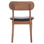 KΑΡΕΚΛΑ ΤΡΑΠΕΖΑΡΙΑΣ SEKOR HM9945 03 ΚΑΡΥΔΙ RUBBERWOOD-ΜΑΥΡΟ PU 51x48x79Υεκ c499952