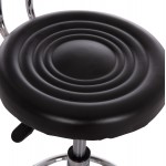ΣΚΑΜΠΟ ΠΕΡΙΣΤΡΕΦΟΜΕΝΟ ΣΧΕΔΙΑΣΤΗΡΙΟΥ IRIS HM211 21 PU ΜΑΥΡΟ HOMEMARKT 34x43x86 5Υεκ SET 2τμχ c499961