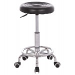 ΣΚΑΜΠΟ ΠΕΡΙΣΤΡΕΦΟΜΕΝΟ ΣΧΕΔΙΑΣΤΗΡΙΟΥ IRIS HM212 21 ΜΑΥΡΟ PU HOMEMARKT Φ32x45-60Υεκ SET 2τμχ c499962