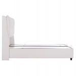 ΚΡEΒΑΤΙ ΜΕ ΑΠΟΘΗΚΕΥΤΙΚΟ ΧΩΡΟ DREAMLET HM716 03 ΛΕΥΚΟ ΜΠΟΥΚΛΕ- ΓΙΑ ΣΤΡΩΜΑ 160x200εκ c500013