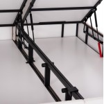 ΚΡEΒΑΤΙ ΜΕ ΑΠΟΘΗΚΕΥΤΙΚΟ ΧΩΡΟ DREAMLET HM716 03 ΛΕΥΚΟ ΜΠΟΥΚΛΕ- ΓΙΑ ΣΤΡΩΜΑ 160x200εκ c500013