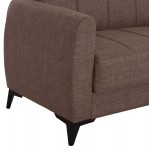 ΚΑΝΑΠΕΣ ΚΡΕΒΑΤΙ ΜΕ ΑΠΟΘ ΧΩΡΟ TΡΙΘΕΣΙΟΣ NIKKO HM3292 02 ΚΑΦΕ ΥΦΑΣΜΑ 209x76x83Υεκ c500031