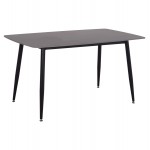 ΤΡΑΠΕΖΙ RAVEN HM18149 02 ΚΕΡΑΜΙΚΟ TOP ΑΝΘΡΑΚΙ ΜΑΡΜΑΡΟ-ΜΑΥΡΟ ΜΕΤΑΛΛΟ 140x80x74Υεκ c500032