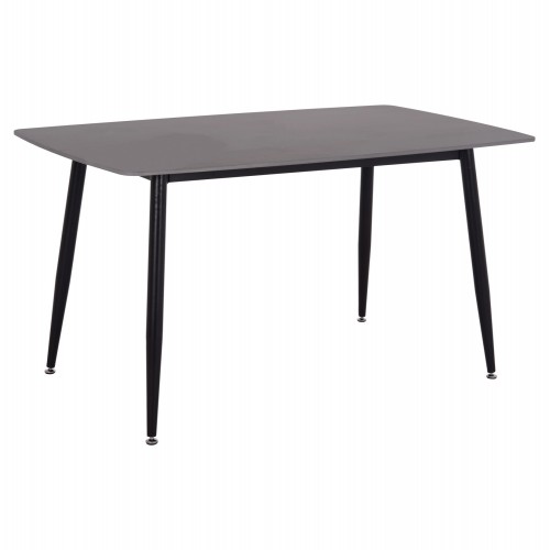 ΤΡΑΠΕΖΙ RAVEN HM18149 02 ΚΕΡΑΜΙΚΟ TOP ΑΝΘΡΑΚΙ ΜΑΡΜΑΡΟ-ΜΑΥΡΟ ΜΕΤΑΛΛΟ 140x80x74Υεκ c500032