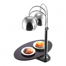 Λάμπα Θέρμανσης Hotcon διπλή Επιτραπέζια με μαρμάρινη βάση 0 5KW KARAMCO c500053