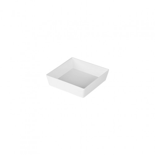 Έξτρα εσωτερικό μπωλ μελαμίνης 15x15xΥ4cm για κουτί Σερβιρίσματος RMS-NV-3225 λευκό c500062