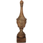 Καράφα ArteLibre Καφέ Polyresin 10x10x42cm c500066