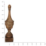 Καράφα ArteLibre Καφέ Polyresin 10x10x42cm c500066
