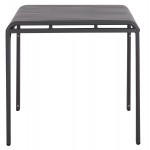 ΤΡΑΠΕΖΙ ΤΕΤΡΑΓΩΝΟ ΑΛΟΥΜΙΝΙΟΥ RACHEL HM6338 01 ΓΚΡΙ 80x80x76Υεκ c500070