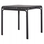 ΤΡΑΠΕΖΙ ΤΕΤΡΑΓΩΝΟ ΑΛΟΥΜΙΝΙΟΥ RACHEL HM6338 01 ΓΚΡΙ 80x80x76Υεκ c500070