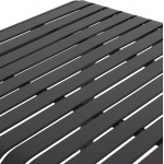 ΤΡΑΠΕΖΙ ΤΕΤΡΑΓΩΝΟ ΑΛΟΥΜΙΝΙΟΥ RACHEL HM6338 01 ΓΚΡΙ 80x80x76Υεκ c500070