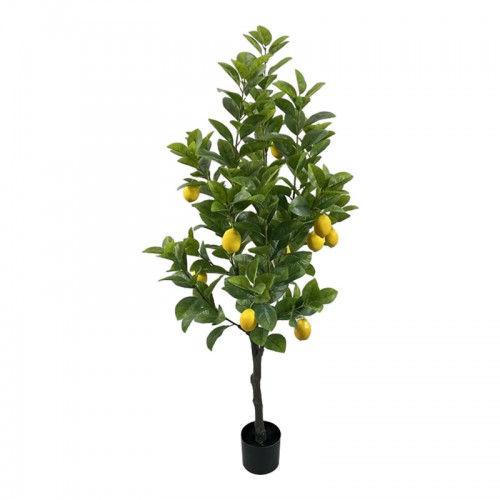 Διακοσμητικό φυτό Lemon tree σε γλάστρα Inart πράσινο pp Υ150εκ c500101