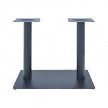 Βάση τραπεζιού Givosa pakoworld μεταλλική σε μαύρη απόχρωση 70x40x72εκ c500142