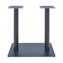 Βάση τραπεζιού Givosa pakoworld μεταλλική σε μαύρη απόχρωση 70x40x108εκ c500145