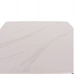 ΤΡΑΠΕΖΙ RAVEN HM18149 01 ΚΕΡΑΜΙΚΟ TOP ΜΕ ΟΨΗ ΛΕΥΚΟ ΜΑΡΜΑΡΟ 140x80x74Υεκ c500152