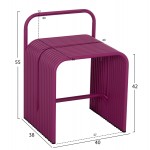 ΣΚΑΜΠΟ ΣΕΙΡΑ INTREPID HM6326 05 ΑΛΟΥΜΙΝΙΟ ΣΕ ΜΩΒ ΧΡΩΜΑ 40x38x55Υεκ c500153