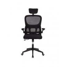 ΚΑΡΕΚΛΑ ΓΡΑΦΕΙΟΥ BASΕ ΜΑΥΡΟ MESH PP ΣΚΕΛΕΤΟΣ 64x60x117 127Υcm c500183