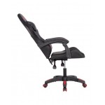 ΠΟΛΥΘΡΟΝΑ GAMING DARE ΜΑΥΡΟ ΚΟΚΚΙΝΟ PVC NYLON 58 5x100x120Υcm c500212
