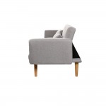 PANTA ΚΑΝΑΠΕΣ ΚΡΕΒΑΤΙ 3ΘΕΣΙΟΣ ΓΚΡΙ ΑΝΟΙΧΤΟ 210x77x77 c500231