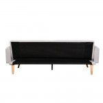 PANTA ΚΑΝΑΠΕΣ ΚΡΕΒΑΤΙ 3ΘΕΣΙΟΣ ΓΚΡΙ ΑΝΟΙΧΤΟ 210x77x77 c500231