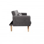 PANTA ΚΑΝΑΠΕΣ ΚΡΕΒΑΤΙ 3ΘΕΣΙΟΣ ΓΚΡΙ ΣΚΟΥΡΟ 210x77x77 c500232