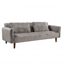 COTTLE ΚΑΝΑΠΕΣ ΚΡΕΒΑΤΙ 3ΘΕΣΙΟΣ ΓΚΡΙ ΑΝΟΙΧΤΟ 213x79x73 c500235