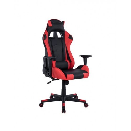 Πολυθρόνα GAMING INVERNO μαύρη κόκκινη 68x67x130cm c500251
