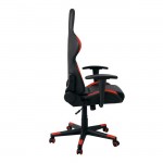 Gaming Πολυθρόνα Διευθυντή Pvc Μαύρο Κόκκινο 67x69x124 134 c500256