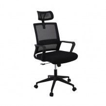 Πολυθρόνα Mesh Μαύρο 60x63x109 119cm c500258