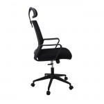 Πολυθρόνα Mesh Μαύρο 60x63x109 119cm c500258