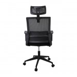 Πολυθρόνα Mesh Μαύρο 60x63x109 119cm c500258