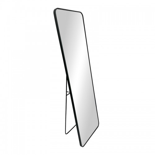 Καθρέπτης δαπέδου Jayrens Inart αλουμίνιο σε μαύρη απόχρωση 50x40x160εκ c500275