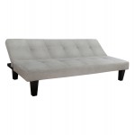 ΚΑΝΑΠΕΣ ΚΡΕΒΑΤΙ ODESSA HM3000 01 ΥΦΑΣΜΑ ΜΠΕΖ 179x80x79 εκ c500281