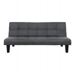 ΚΑΝΑΠΕΣ ΚΡΕΒΑΤΙ HM3000 02 ΜΕ ΥΦΑΣΜΑ ΓΚΡΙ-ΑΝΘΡΑΚΙ 180x82 5x78Υ εκ c500282