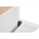 LUCIDO ΚΡΕΒΑΤΙ ΛΕΥΚΟ OAK ΦΥΣΙΚΟ 162x202x88 c500285