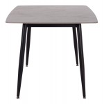 ΤΡΑΠΕΖΙ RAVEN HM18150 13 ΚΕΡΑΜΙΚΟ TOP ΜΕ ΟΨΗ ΓΚΡΙ ΜΑΡΜΑΡΟ 160x80x74Υεκ c500323