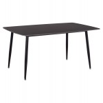 ΤΡΑΠΕΖΙ RAVEN HM18150 02 ΚΕΡΑΜΙΚΟ TOP ΜΕ ΟΨΗ ΜΑΥΡΟ ΜΑΡΜΑΡΟ 160x80x74Υεκ c500324
