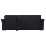 ΓΩΝΙΑΚΟΣ ΚΑΝΑΠΕΣ-ΚΡΕΒΑΤΙ ΜΕ ΑΠΟΘ ΧΩΡΟ BRONKO HM3291 01 ΑΝΘΡΑΚΙ ΥΦΑΣΜΑ 218x138x77Y c500326