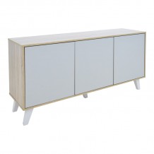 Μπουφές Billie pakoworld sonoma-γκρι 149x40x77εκ c500334