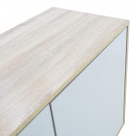 Μπουφές Billie pakoworld sonoma-γκρι 149x40x77εκ c500334