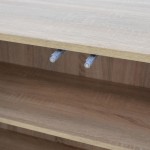 Μπουφές Billie pakoworld sonoma-γκρι 149x40x77εκ c500334