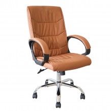 Καρέκλα Γραφείου Διευθυντή COCO Camel PVC 65x68x120cm c500340