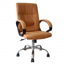 Καρέκλα Γραφείου Διευθυντή TUR Camel PVC 50x69x118 5cm c500343