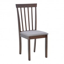 Καρέκλα Houston pakoworld σε καρυδί απόχρωση 40x49x94εκ SET 2τμχ c500362