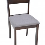 Καρέκλα Dallan pakoworld σε καρυδί απόχρωση 40x47 5x89εκ SET 2τμχ c500364